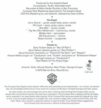 Grateful Dead* : American Beauty (CD, Album, RE)