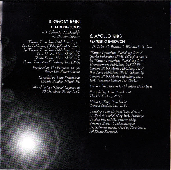 Ghostface Killah : Supreme Clientele (CD, Album)