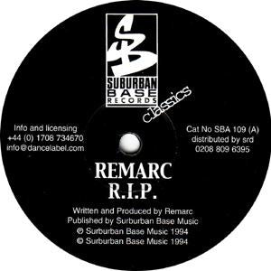 Remarc : R.I.P. / In Da Hood (Shy FX Remix) (12")