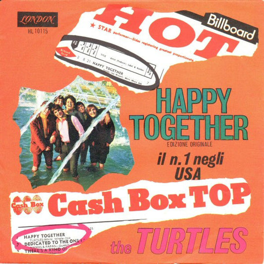 The Turtles : Happy Together (7", Single)