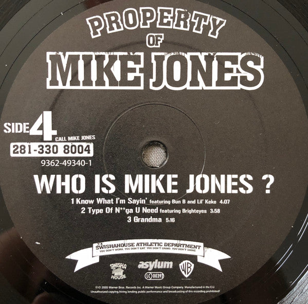 Mike Jones (2) : Who Is Mike Jones? (2xLP, Album)