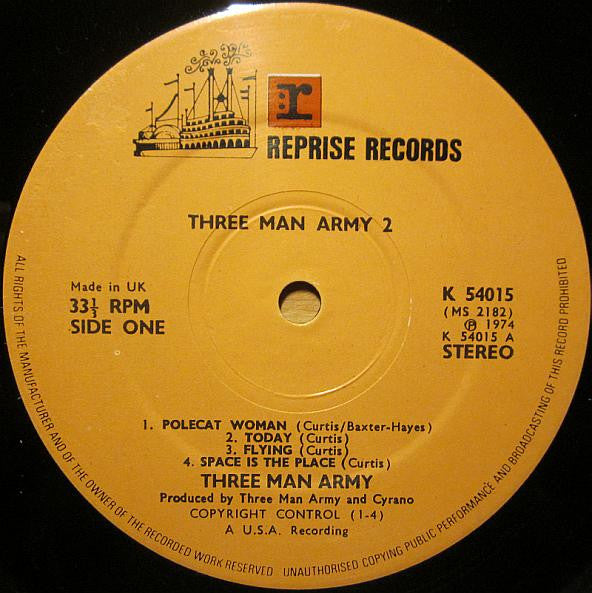 Three Man Army : Two (LP, Album)