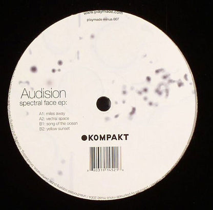 Audision : Spectral Face EP (12", EP)