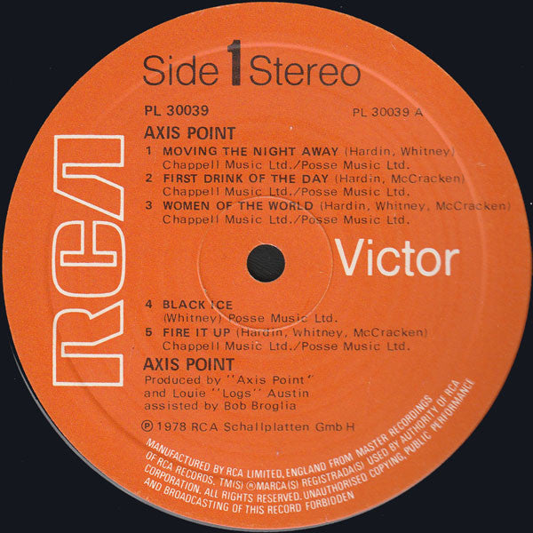 Axis Point : Axis Point (LP, Album)