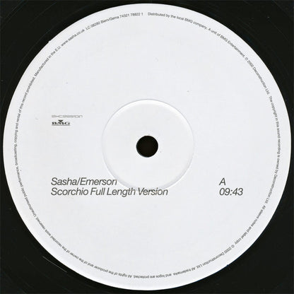 Sasha / Darren Emerson : Scorchio (12")