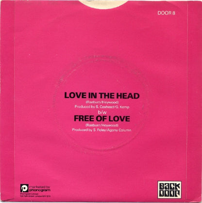 Agony Column (2) : Love In The Head (7", Single, Sil)