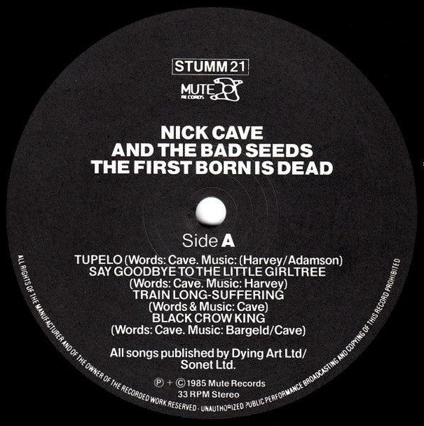 Nick Cave & The Bad Seeds : The Firstborn Is Dead (LP, Album)