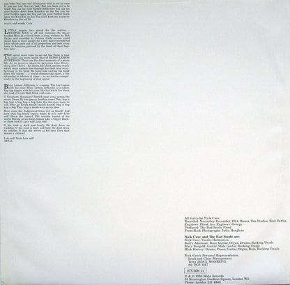 Nick Cave & The Bad Seeds : The Firstborn Is Dead (LP, Album)