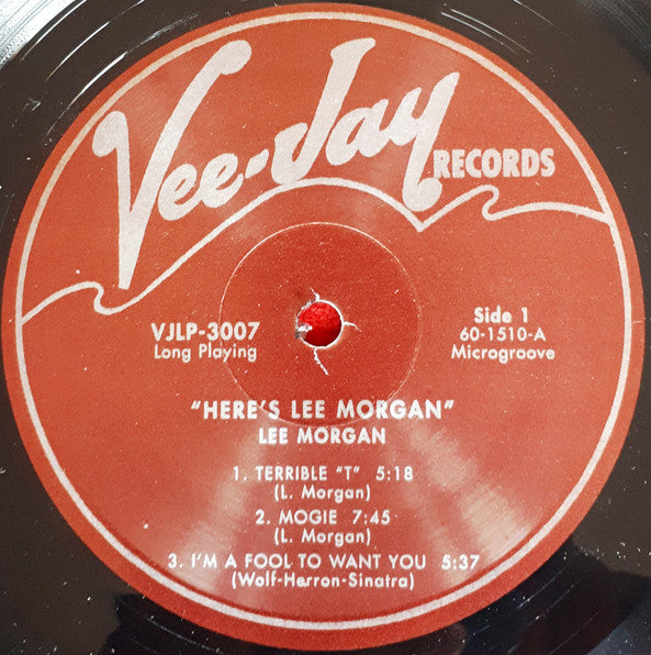 Lee Morgan : Here's Lee Morgan (LP, Album, RE)