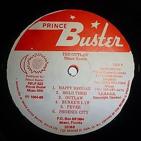 Prince Buster : The Outlaw (LP, Album, RP)