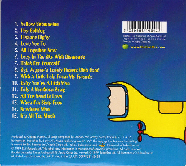 The Beatles : Yellow Submarine Songtrack (CD, Comp, RE, Dig)