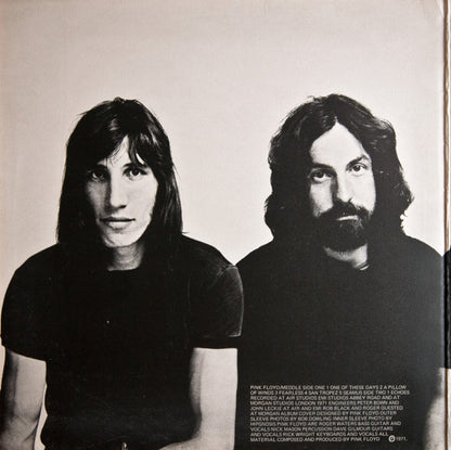 Pink Floyd : Meddle (LP, Album, A-1)