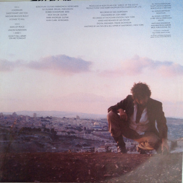 Bob Dylan : Infidels (LP, Album, RE, RP)