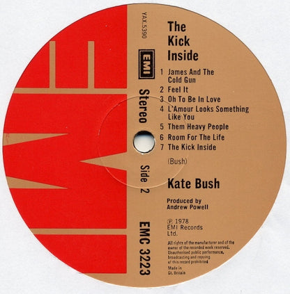 Kate Bush : The Kick Inside (LP, Album)