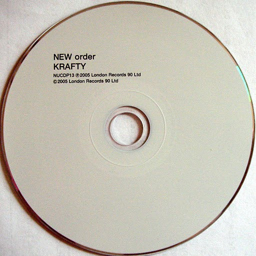 New Order : Krafty (CD, Single, Enh, CD2)