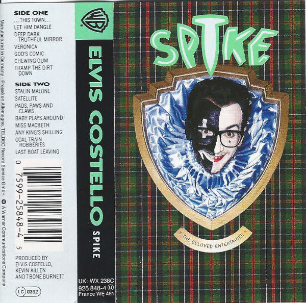 Elvis Costello : Spike (Cass, Album)