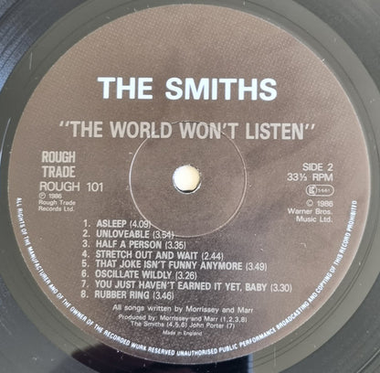 The Smiths : The World Won't Listen (LP, Comp, EMI)