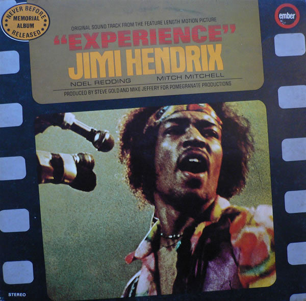 Jimi Hendrix : Original Sound Track 'Experience' (LP, Album, Gat)