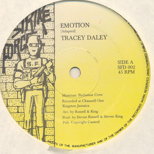 Tracey Daley  / Devon Russell : Emotion / Rock With Me (12")