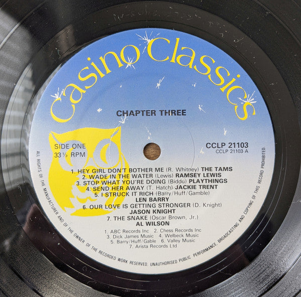 Various : Casino Classics Chapter Three (LP, Comp)