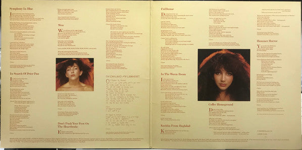 Kate Bush : Lionheart (LP, Album, Emb)