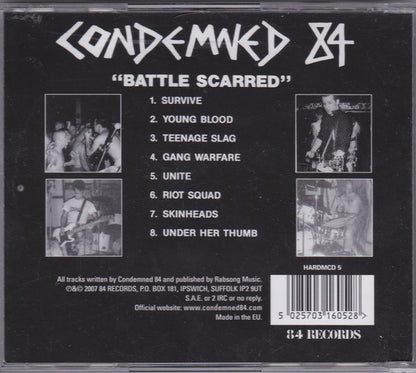 Condemned 84 : Battle Scarred (CD, MiniAlbum, RE)