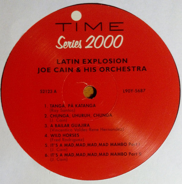 Joe Cain & His Orchestra* : Latin Explosion (LP, RE)