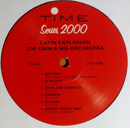 Joe Cain & His Orchestra* : Latin Explosion (LP, RE)