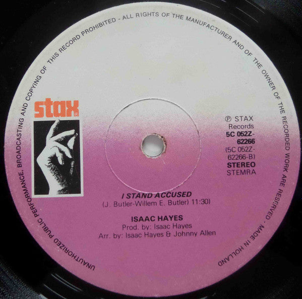 Isaac Hayes : Theme From Shaft (12", Single)