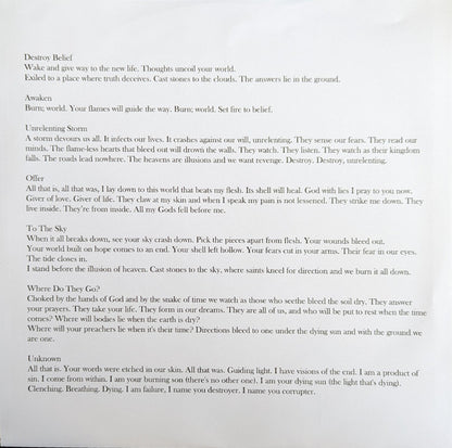 Children Of God : We Set Fire To The Sky (LP, Album)