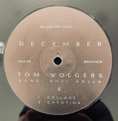 Tom Wolgers : December (12", EP)