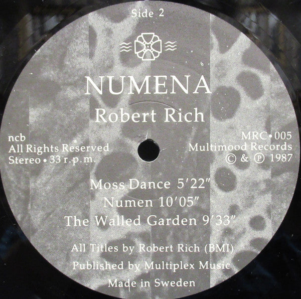 Robert Rich : Numena (LP, Album)