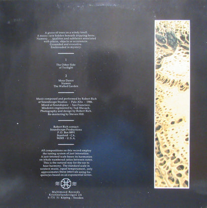 Robert Rich : Numena (LP, Album)