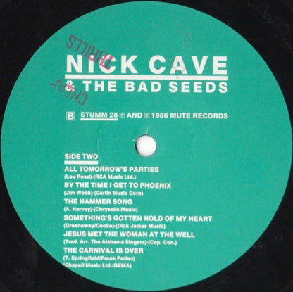 Nick Cave & The Bad Seeds : Kicking Against The Pricks (LP, Album)