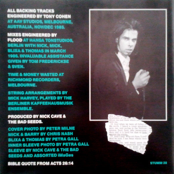 Nick Cave & The Bad Seeds : Kicking Against The Pricks (LP, Album)