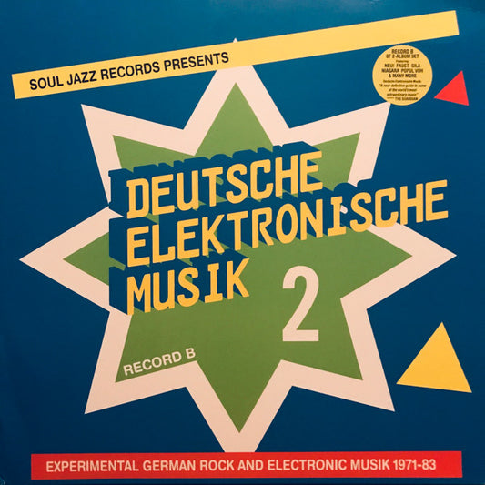 Various : Deutsche Elektronische Musik 2 (Experimental German Rock And Electronic Musik 1971-83) (Record B) (2xLP, Comp)