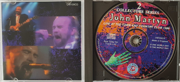 John Martyn : Live At The Town And Country Club 1986 (CD)