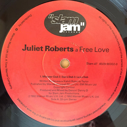 Juliet Roberts : Free Love (12")