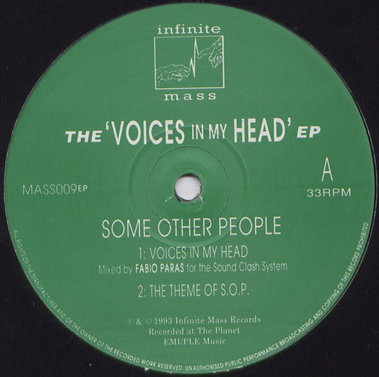 Some Other People : The 'Voices In My Head' EP (12", EP)