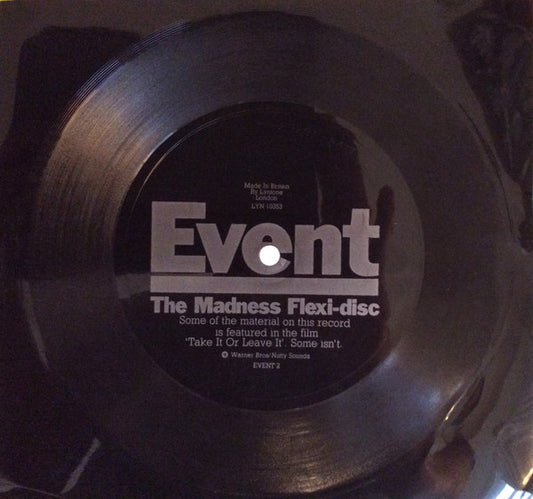 Madness : Event - The Madness Flexi Disc (Flexi, 7", Shape, S/Sided, Squ)