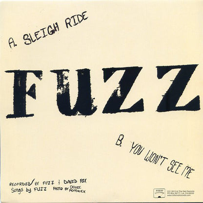 Fuzz (16) : Sleigh Ride (7", Ltd)