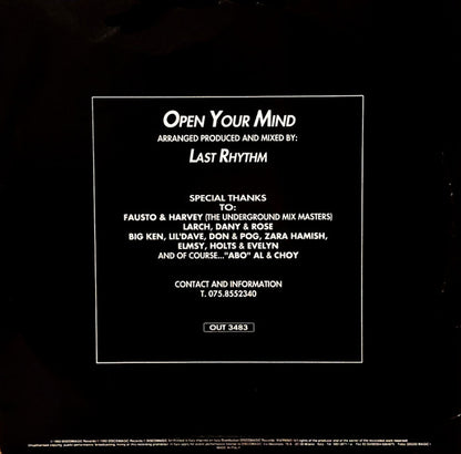 Last Rhythm : Open Your Mind (12")