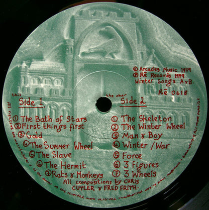 Art Bears : Winter Songs (LP, Album)