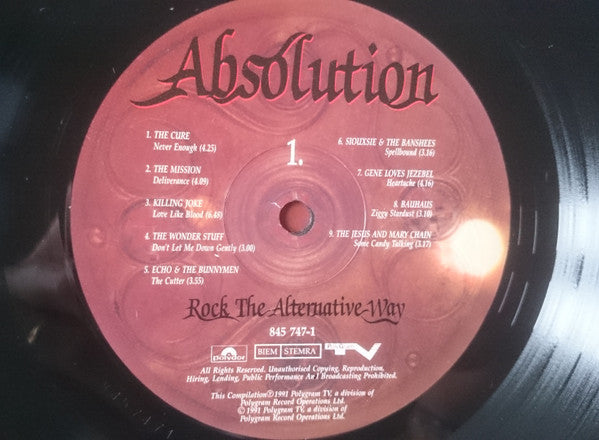 Various : Absolution - Rock The Alternative Way (LP, Comp)