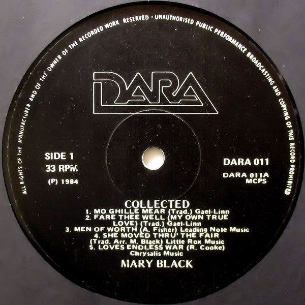 Mary Black : Collected (LP, Comp)