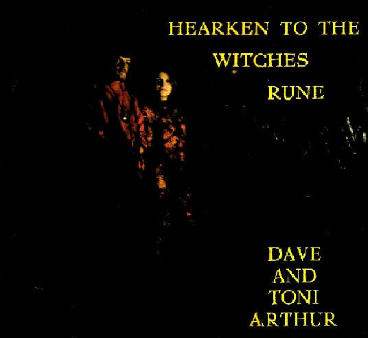 Dave & Toni Arthur : Hearken To The Witches Rune (LP, Red)