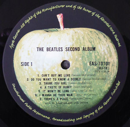 The Beatles : The Beatles' Second Album (LP, Album, Mono, RE)