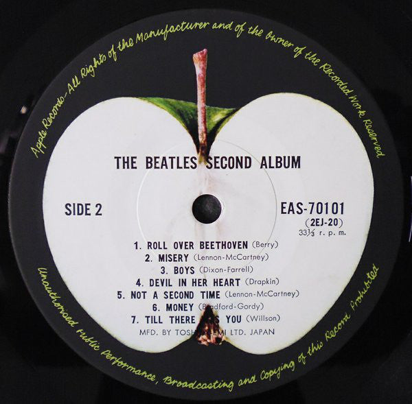 The Beatles : The Beatles' Second Album (LP, Album, Mono, RE)