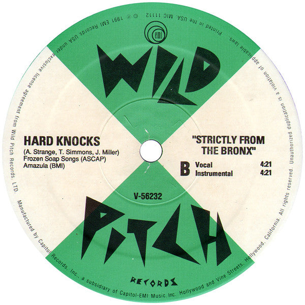 Hard Knocks : Nigga For Hire (12")