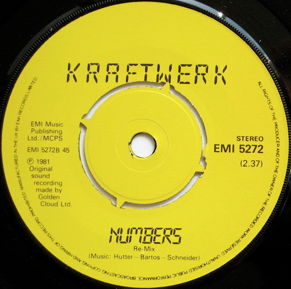 Kraftwerk : Showroom Dummies (7", Single, MP)